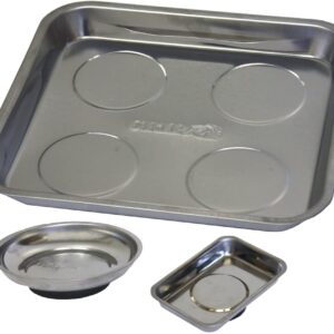 Grip 3 pc Magnetic Parts Tray Set