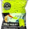 Chemical Guys Chenille Premium Scratch-Free Microfiber Wash Mitt,, MIC493, Lime Green