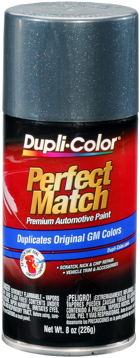 Dupli-Color BGM0536 Gunmetal Metallic General Motors Exact-Match Automotive Paint - 8 oz. Aerosol