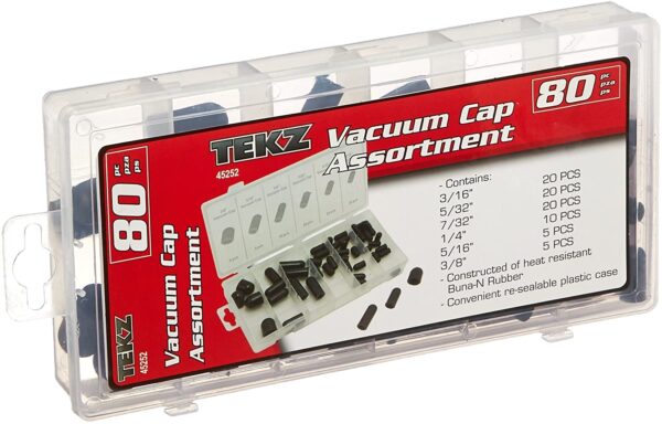 Titan 80 Piece Vacuum Cap Assortment