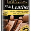 Meguiar's G10900 Gold Class Rich Leather Wipes, 25 Wipes