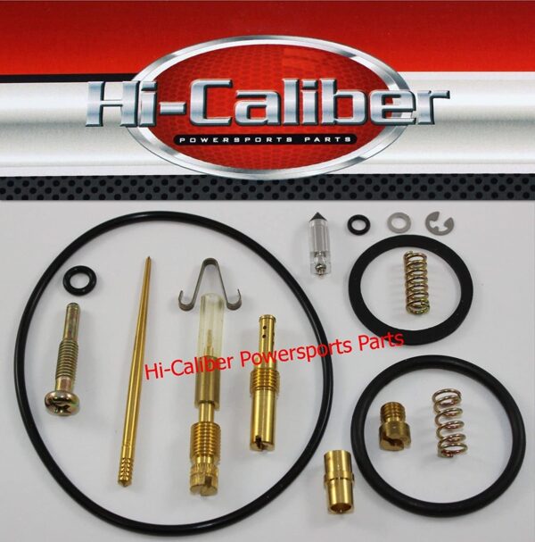 Hi-Caliber Powersports Parts Carburetor Carb Rebuild Kit for the 1982-1984 Honda ATC 200E 200ES Big Red